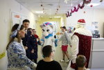 Новогодняя сказка в детском стационаре
