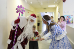 Новогодняя сказка в детском стационаре
