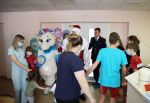 Новогодняя сказка в детском стационаре