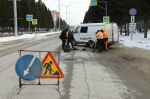 В Северске стартовал экспресс-ремонт дорог с использованием холодного асфальта