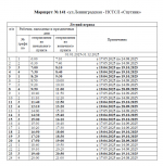 О переходе на летнее расписание по пригородным муниципальным маршрутам