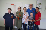 Их подвиг – наша память: сотрудники и пациенты получили символ Победы