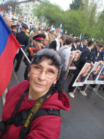 Сотрудники СибФНКЦ ФМБА России в строю «Бессмертного полка»
