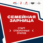 Поздравляем семью Завьяловых с 3 местом в отборочном этапе всероссийской игры «Семейная зарница»