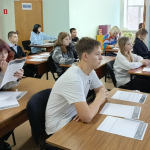 6 ноября 2025 г. в Центральной городской библиотеке Северска состоялась Юбилейная X Всероссийская просветительская акция «Большой этнографический диктант»