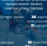 В Северске продолжаются работы по очистке снега - Администрация ЗАТО Северск