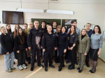 Полицейские встретились со студентами Северского промышленного колледжа и приняли участие в правовом уроке